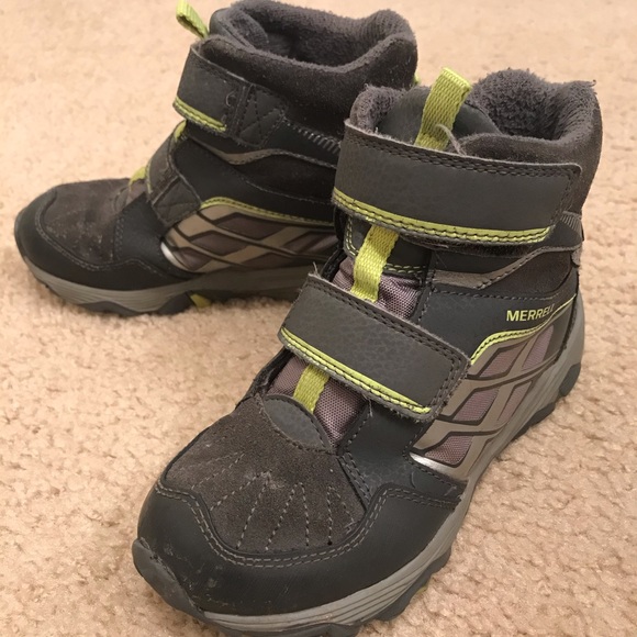 merrell moab polar waterproof boots